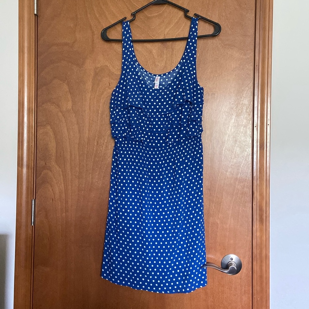 Blue dress